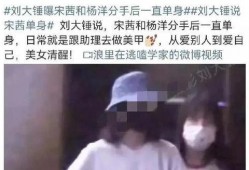 刘大锤爆料宋茜隐婚视频